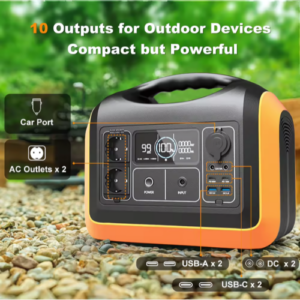 1200 W Portable Power Station With LiFePO4 Battery – Enviro Forest