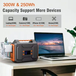 300 W Portable Solar System Power Generator With Type C – Enviro Forest