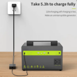 EFOPPS-143-2.png Emergency 300 W Power Supply Portable Power Station With Multi-Port – Enviro Forest