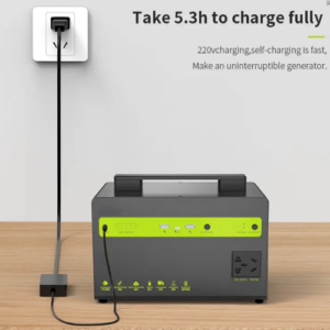 EFOPPS-143-2.png Emergency 300 W Power Supply Portable Power Station With Multi-Port – Enviro Forest