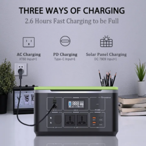 700 W Portable Power Station With Lithium Battery – Enviro Forest