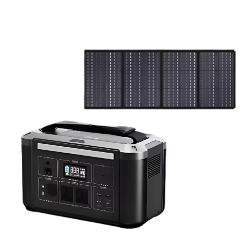 605 WH 700 W Portable Solar Generator Kit With Lithium Battery – Enviro Forest