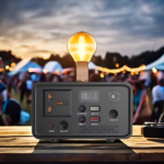 300 W 64000 MAh Portable Power Station With Flashlight – Enviro Forest