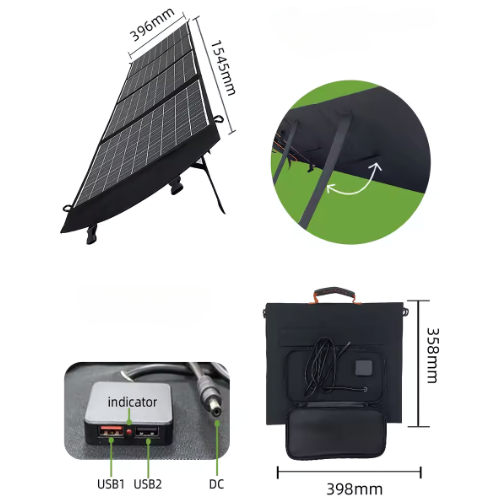 EFOSP-111-2-1.png 100 W/200 W Portable Foldable Solar Panel with Conversion Rate Up-to 22.5 % – Enviro Forest