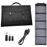 Waterproof Portable Foldable 200 W Flexible Folding Solar Panels With Anti-Scratch Layer – Enviro Forest