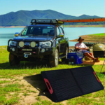 100 W Folding Energy Storage Solar Panel with Waterproof Panel – Enviro Forest