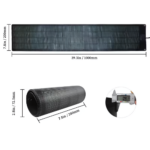 EFOSP-115-2-1.png 100 W/250 W Flexible Solar Panel Kit Narrowboats with Power Tolerance of 3 % – Enviro Forest