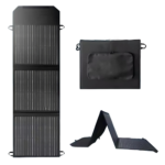 60 W Foldable Monocrystalline Solar Panel with Fall Resistance – Enviro Forest