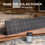 Portable Foldable Solar Panels With Photovoltaic Cells – Enviro Forest