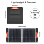 Mini Solar Panels Foldable With Monocrystalline Silicon – Enviro Forest