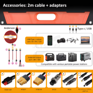 Foldable Solar Panels With Monocrystalline Silicon Cells – Enviro Forest