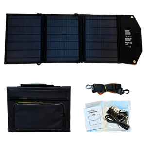 30 W Flexible Foldable Solar Panel with High Light Transmittance – Enviro Forest