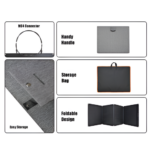 Portable Solar Folding Panel With Easy To Carry Lightweight Design – Enviro Forest