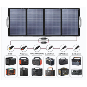 EFOSP-158-1.png 100 W/200 W/ 400 W Portable Foldable Solar Panel With Waterproof For Camping – Enviro Forest