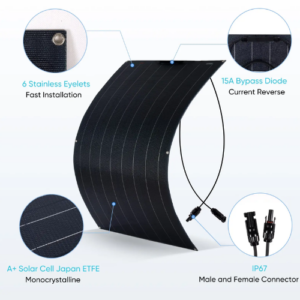 Flexible Solar Panels With Monocrystalline ETFE Lightweight – Enviro Forest