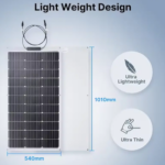 200 W Flexible Solar Panel For Roof With Saltwater Resistance – Enviro Forest