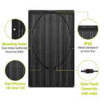 EFOSP-226-1.png 150 W/200 W/250 W Waterproof Flexible Solar Panels With High Efficiency – Enviro Forest