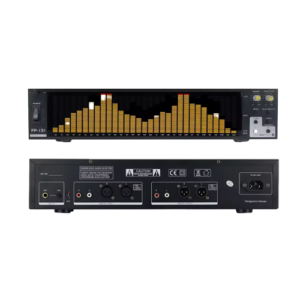 Yellow Audio Spectrum Analyzer with Auto Gain 2U Rackmount 31-Band – Enviro Forest