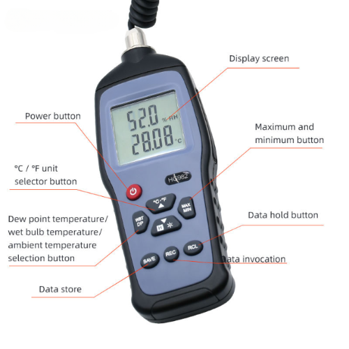 Wireless Portable USB Handheld Humidity Data Logger Meter – Enviro Forest