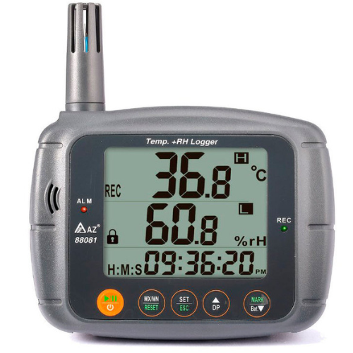 Wall - Mounted Temp and Humidity Data Logger with Digital Display – Enviro Forest