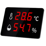 Temperature Humidity Data Logger with Built-in Probe & Large LED Display – Enviro Forest
