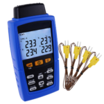4-Channel Digital Thermocouple Thermometer Data Logger with Multi-Type Inputs – Enviro Forest