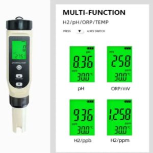 4-in-1 pH, H₂, ORP & Temperature Water Quality Tester– Enviro Forest