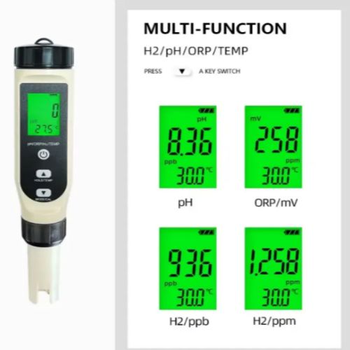 4-in-1 pH, H₂, ORP & Temperature Water Quality Tester– Enviro Forest