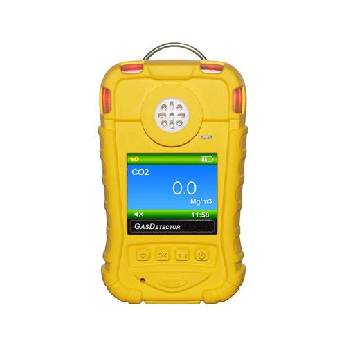 Commercial Carbon Dioxide Gas Detector (3 Type Alarms, Storage)