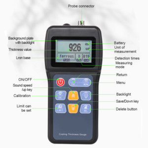 Enviro Forest Digital Electronic Dry Film Coating Thickness Gauge