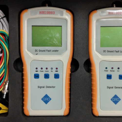 EFOGFL-101 Portable DC Ground Fault Detector