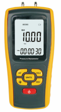 Manometer with Long Measure Range (Linearity/Hysteresis)