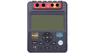 Megohmmeter with Data Storage (Auto Voltage Release)