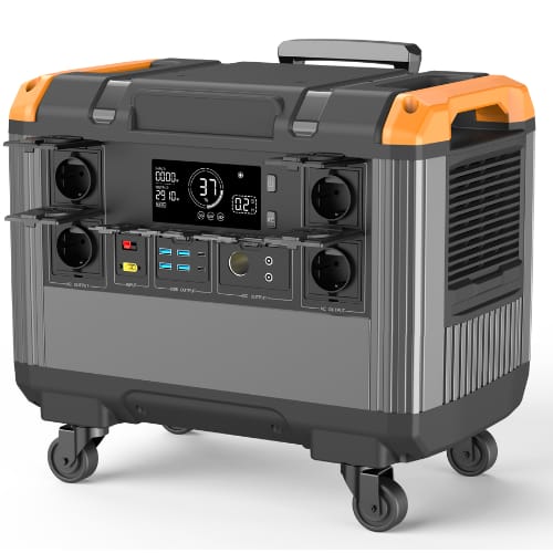 Power Generator with Wireless Charging & Air Compressor – Enviro Forest