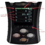 Enviro Forest Portable Multi Gas Detector 4 Gases Meter Tester Analyze