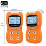 Enviro Forest Portable Multi Gas Detector 4 Gas Monitor with Micro Clip