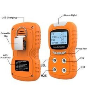 Enviro Forest Portable Multi Gas Detector 4 Gas Monitor with Micro Clip