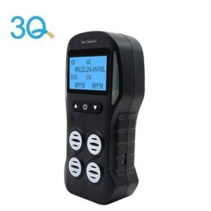 Enviro Forest Portable Multi Gas Detector Monitor Rechargeable 4 In 1 Gas Meter Tester Analyze