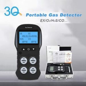Enviro Forest Portable Multi Gas Detector Monitor Rechargeable 4 In 1 Gas Meter Tester Analyze
