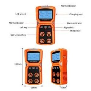 pic-83500x500-1.jpg Enviro Forest Portable CO H2S O2 Ex(LEL) 4 Gases Detector